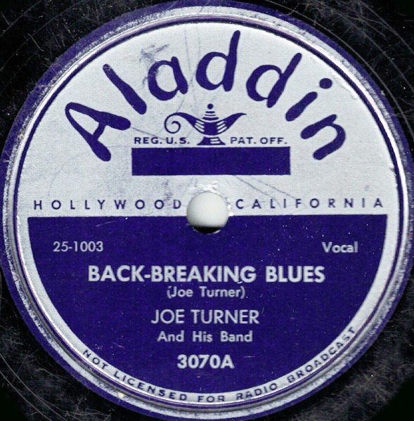 Back-Breaking Blues by Big Joe Turner